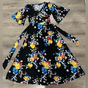 New York & Company Floral Maxi Dress